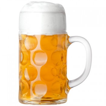 Bierpul Hofbrau 1 liter of 0,5 liter met opdruk